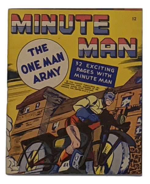 Minute Man Mighty Midget Comics 1943 Fawcett VF/NM 9.0