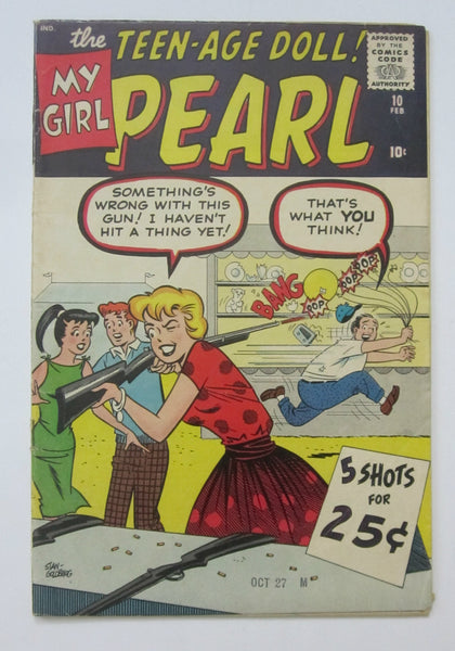 My Girl Pearl #10 (Feb 1961, Atlas) VG/FN 5.0