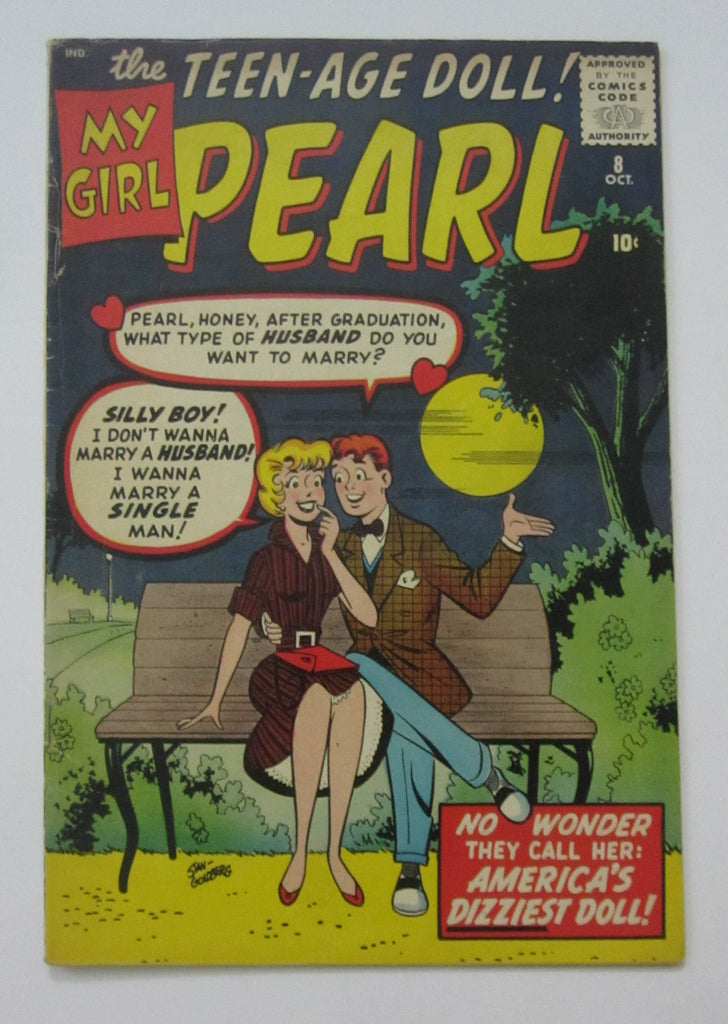 My Girl Pearl #8 (Oct 1960, Atlas) VG/FN 5.0