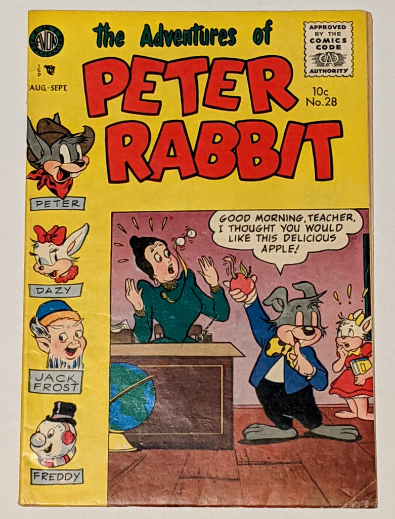 Peter Rabbit Comics #28 (Sept 1955 Avon) FN+ 6.5