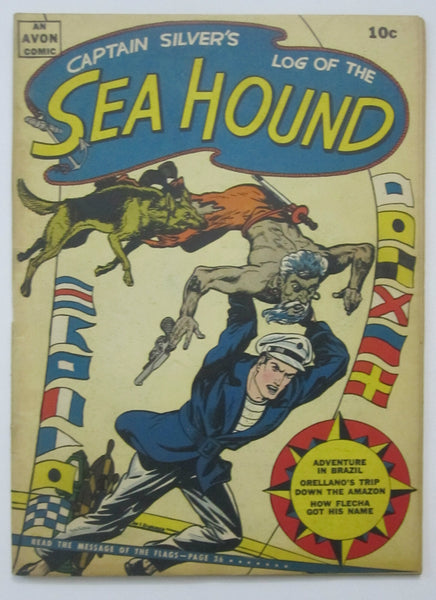 Sea Hound #2 (Oct 1945, Avon) VG/FN 5.0