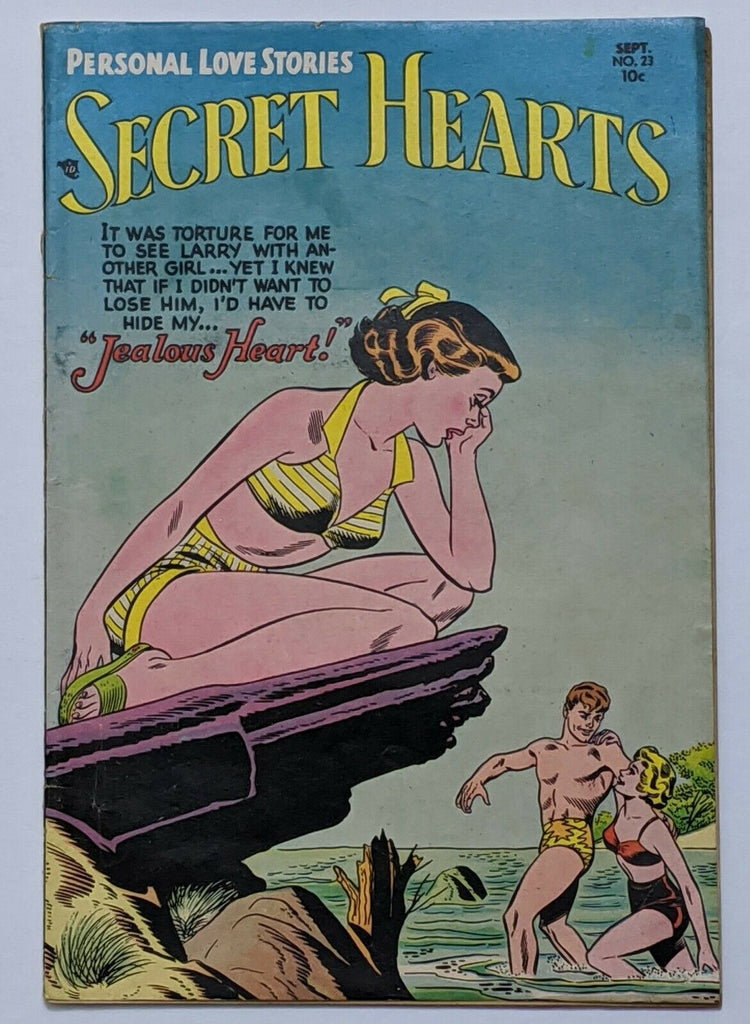 Secret Hearts #23 (Sept 1954, DC) G/VG 3.0