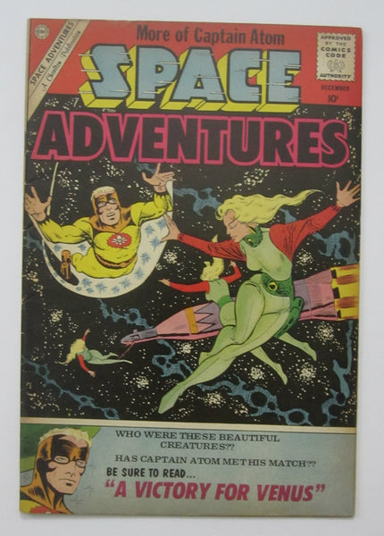 Space Adventures #37 (Dec 1960, Charlton) Captain Atom app Ditko art FN 6.0