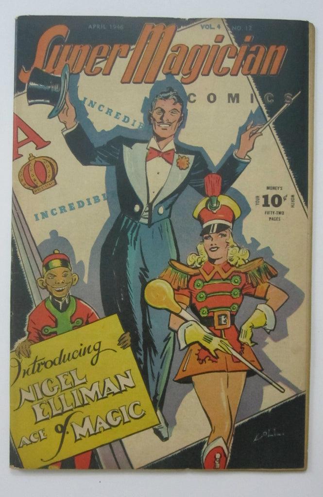 Super Magician Vol. 4 No. 12 (Apr 1946, Street & Smith) FN 6.0