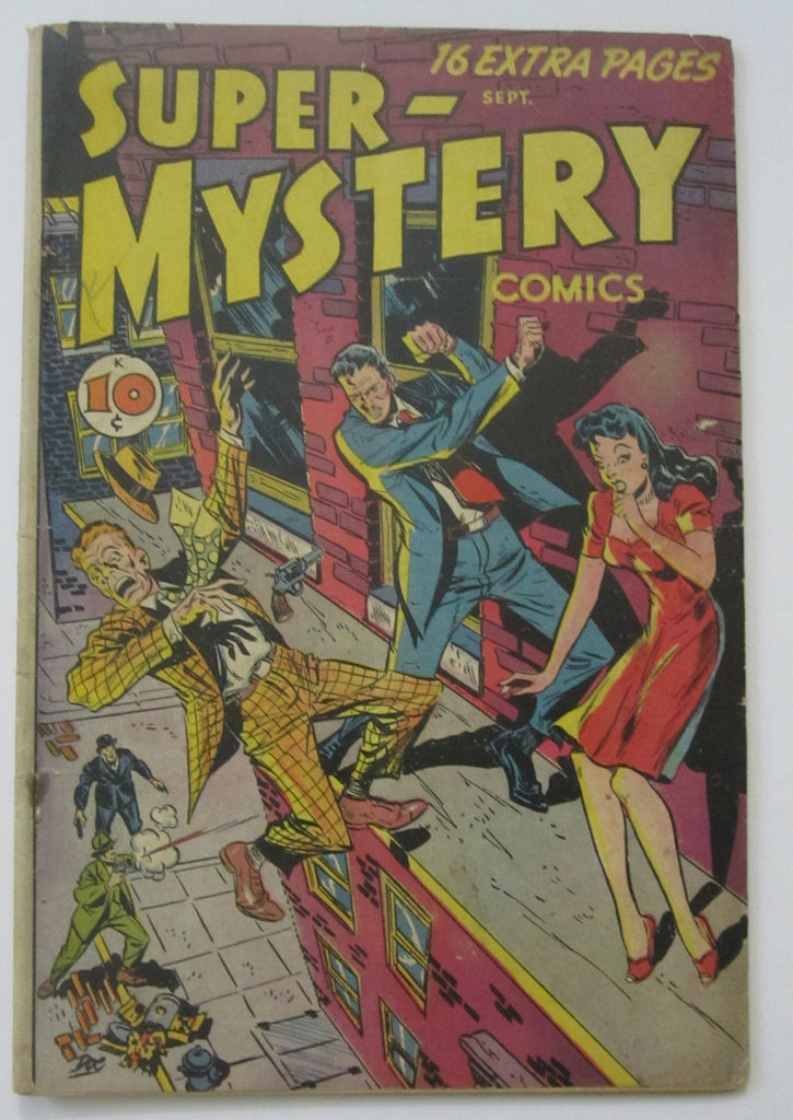 Super Mystery Vol. 7 No. 1 (Sep 1947, Ace)  VG 4.0