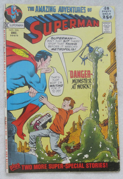 Superman #246 (Dec 1971, DC) FN+ 6.5