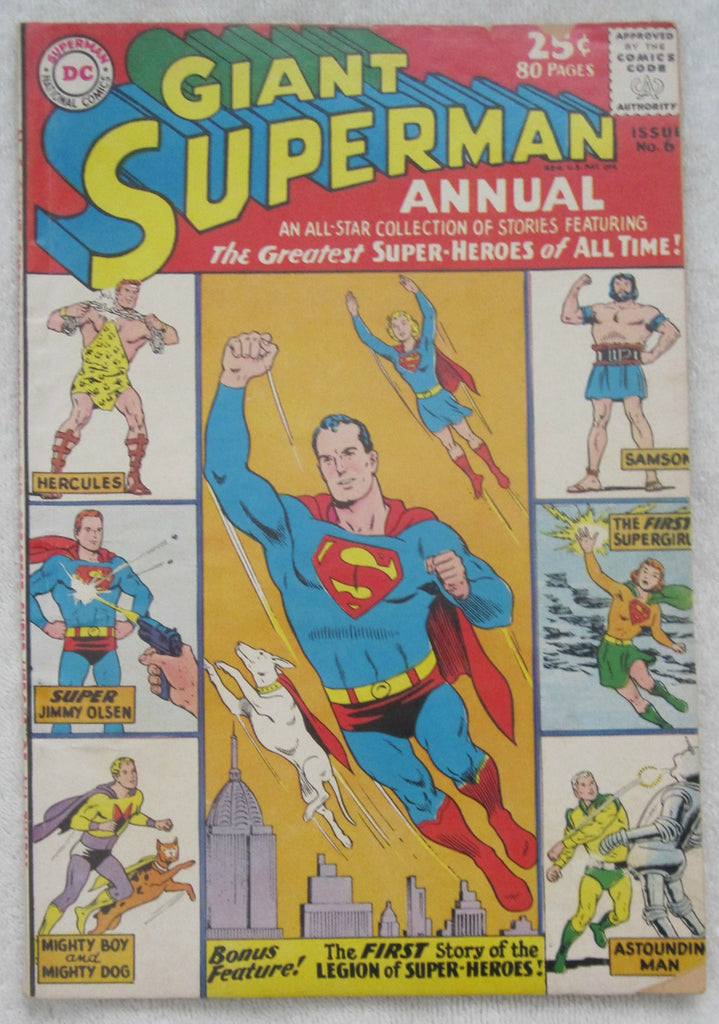 Superman Annual #6 (Winter 1962-1963, DC) Good 2.0