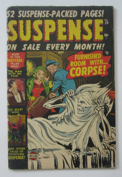 Suspense #20 (Jul 1952, Atlas) G/VG 3.0