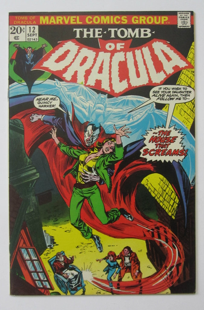 Tomb of Dracula #12 (Sep 1973, Marvel) 2nd app of Blade VF+ 8.5