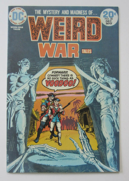 Weird War Tales #20 (Dec 1973, DC) VF+ 8.5