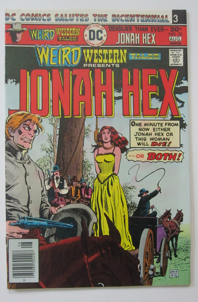 Weird Western Tales #35 (Jul/Aug 1976, DC) Jonah Hex VF+ 8.5