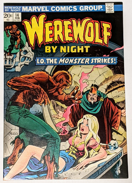 Werewolf by Night #14 (Feb 1974, Marvel) F/VF 7.0 Mike Ploog cover