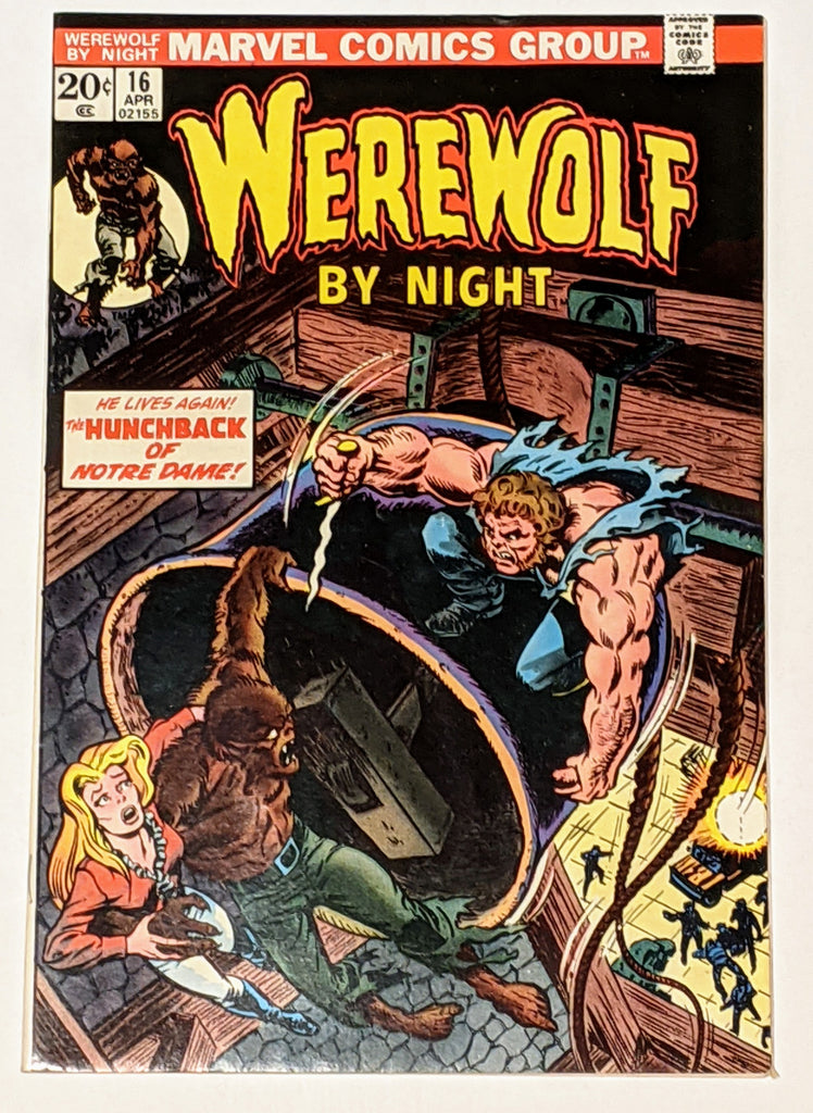 Werewolf by Night #16 (Apr 1974, Marvel) VF- 7.5 Mike Ploog cover