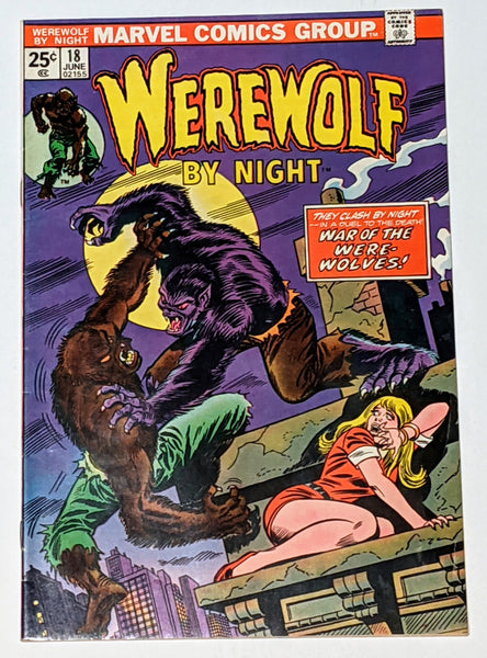 Werewolf by Night #18 (Jun 1974, Marvel) F/VF 7.0