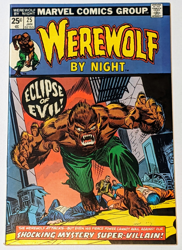 Werewolf by Night #25 (Jan 1975, Marvel) VF+ 8.5
