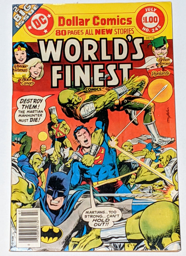World's Finest # 245 (Jul 1977, DC) F/VF 7.0 Neal Adams cover