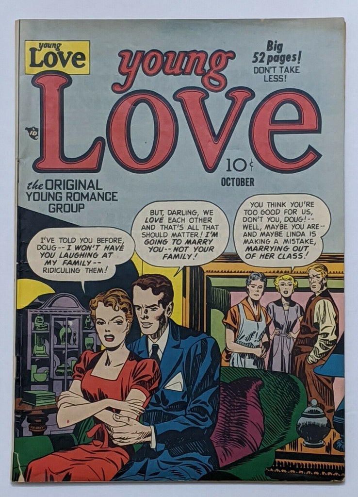 Young Love Vol 2 No 8 #14 (Oct 1950, Prize) VG/FN 5.0 Jack Kirby cvr
