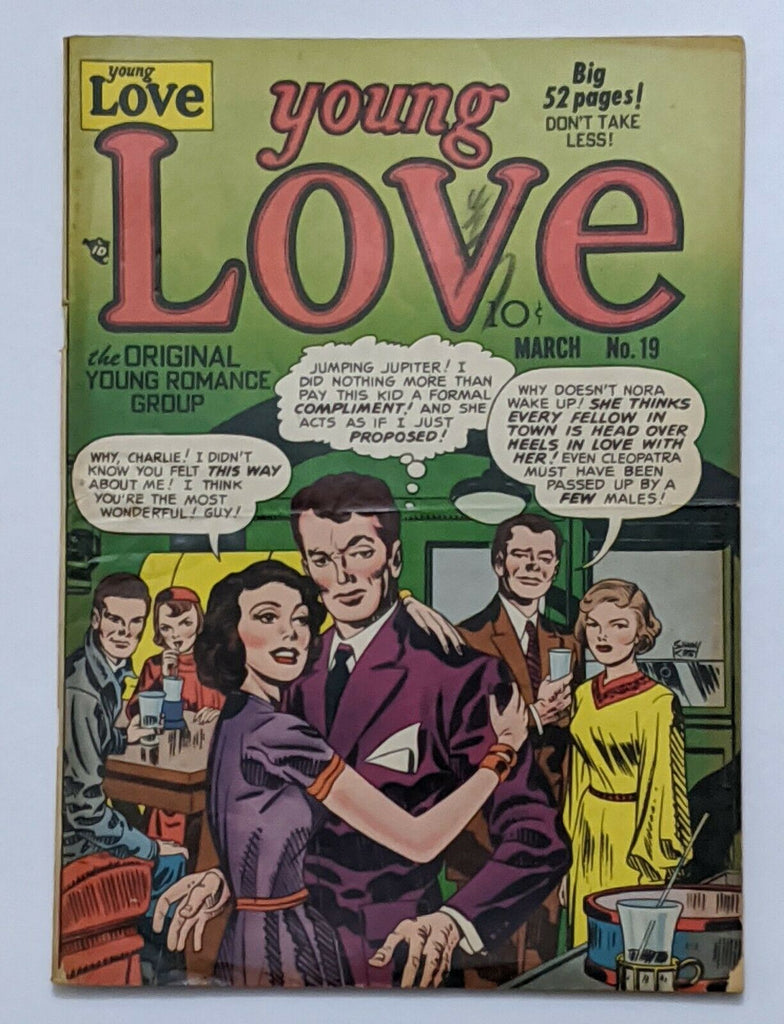 Young Love Vol 3 No 1 #19 (Mar 1951, Prize) VG- 3.5 Simon & Kirby cvr