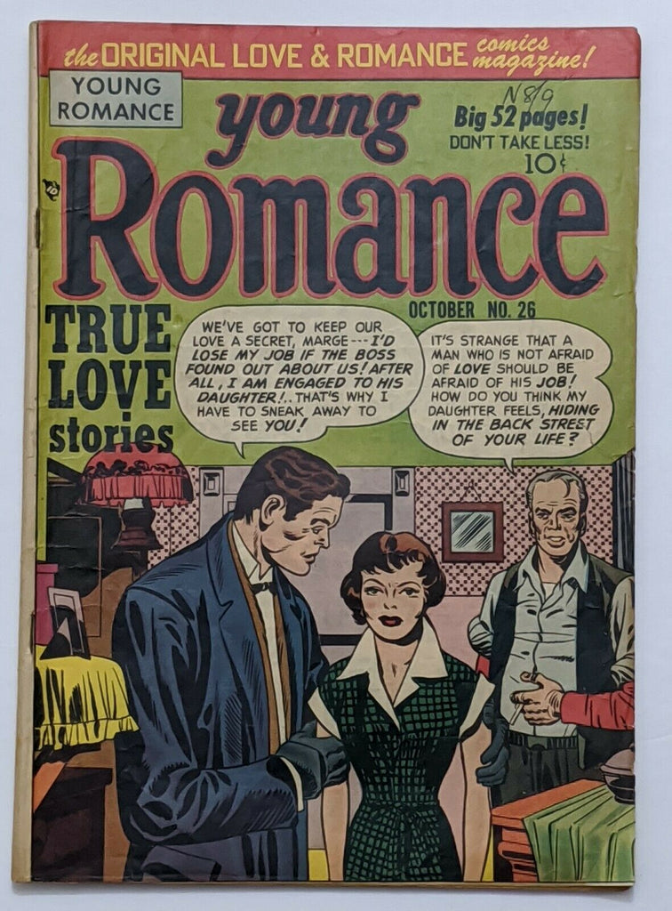 Young Romance #26 (Oct 1950, Prize) VG+ 3.5 Simon & Kirby cvr